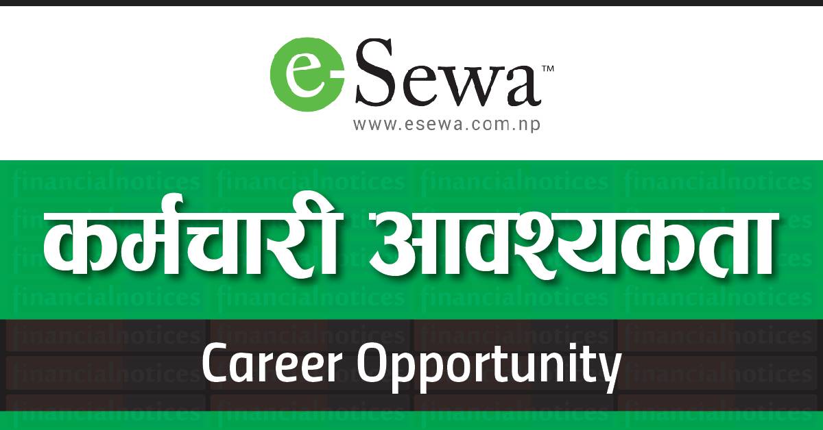 Career Opportunity on Esewa