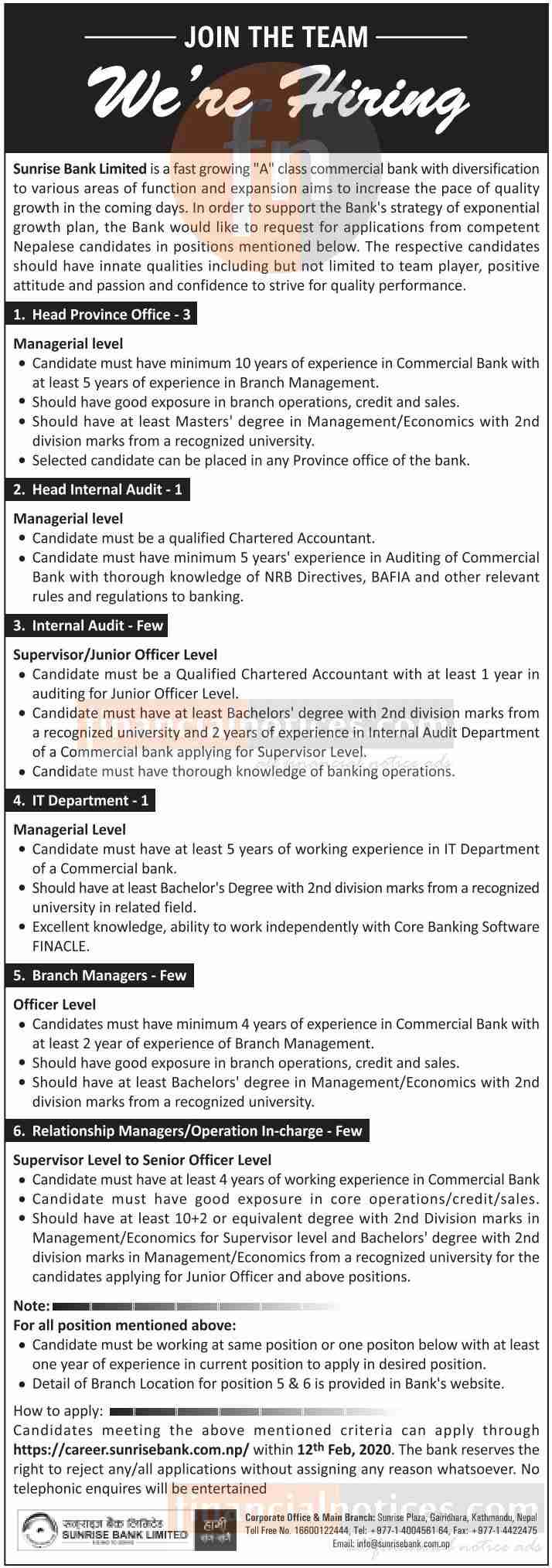 आवेदन दिने बुधबार अन्तिम दिन