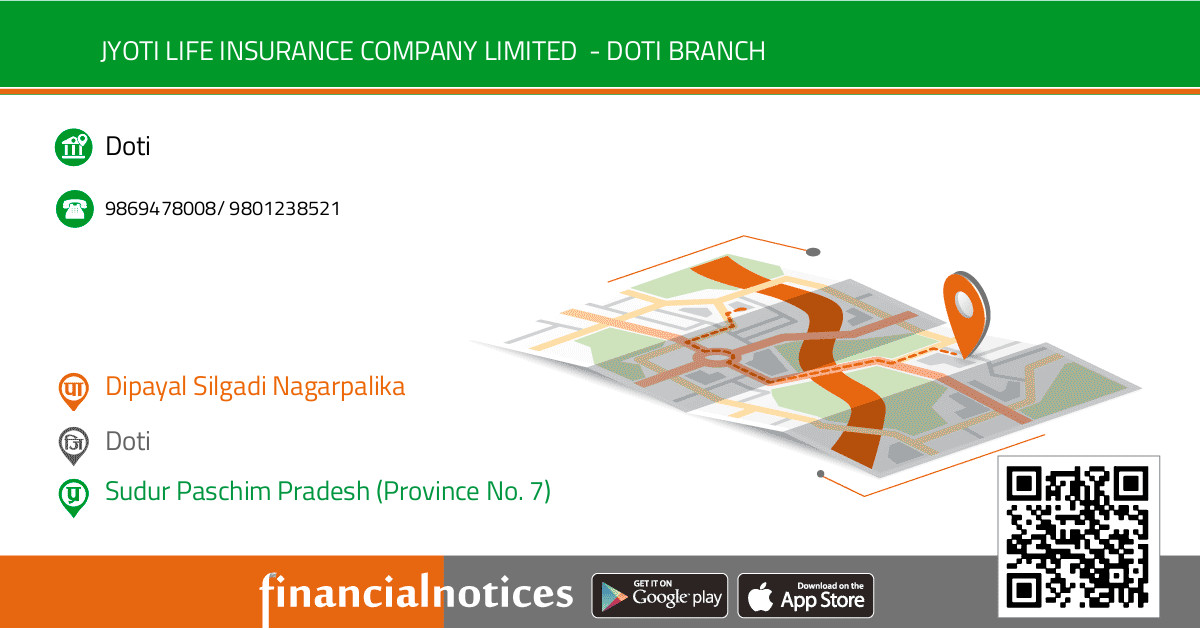 Jyoti Life Insurance Company Limited  - Doti Branch | Doti - Sudur Paschim Pradesh (Province No. 7)