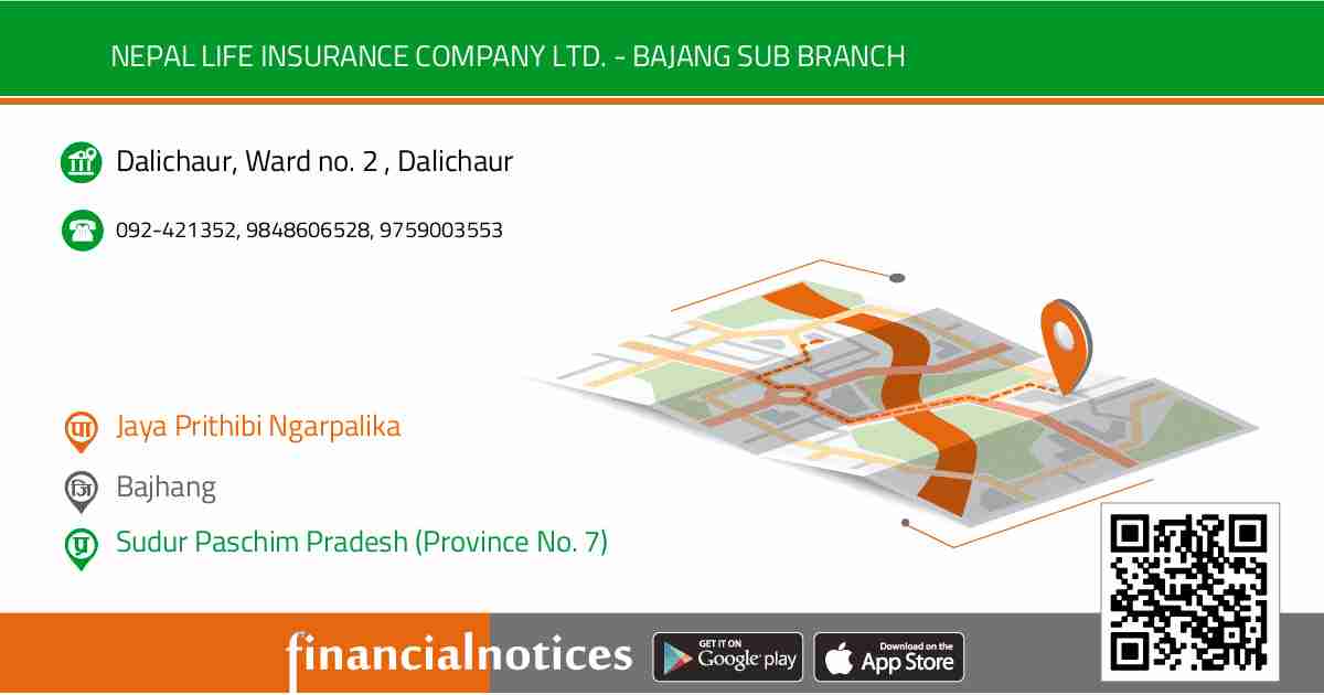 Nepal life insurance Company Ltd. - Bajang Sub Branch | Bajhang - Sudur Paschim Pradesh (Province No. 7)