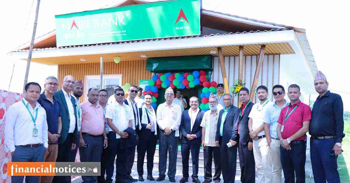 मोरङ्ग जिल्लाको सुन्दर हरैँचा नगरपालिकामा नबिल बैंकको २६६ औं शाखा उद्घाटन