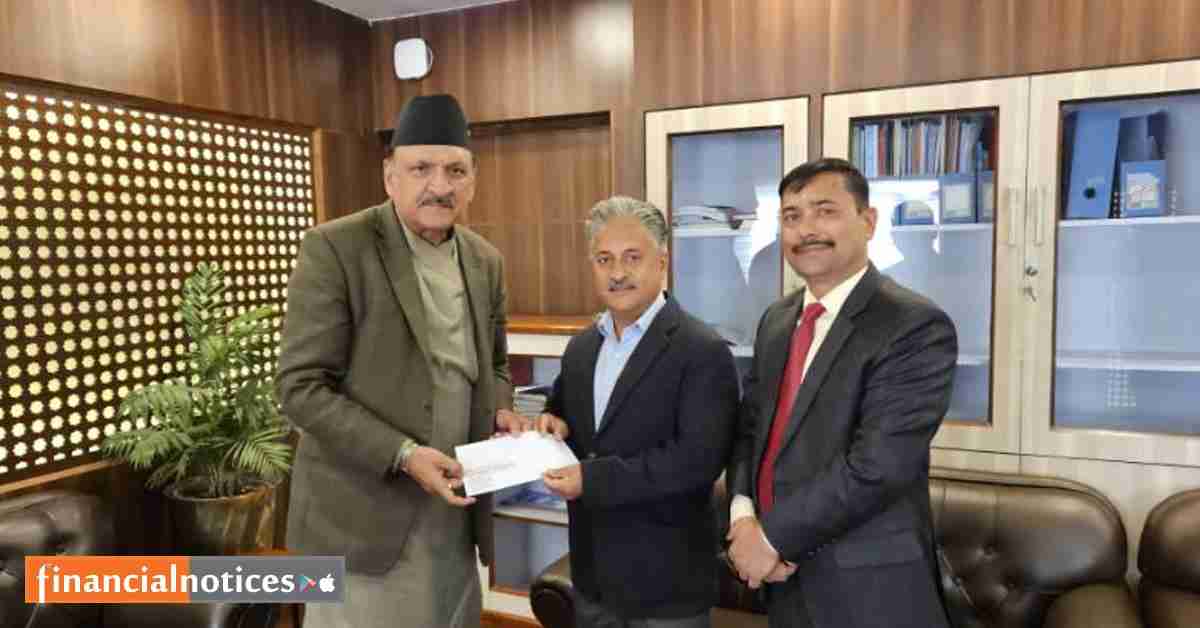 महालक्ष्मी विकास बैंकद्वारा भूकम्प पीडितलाई १० लाख सहयोग