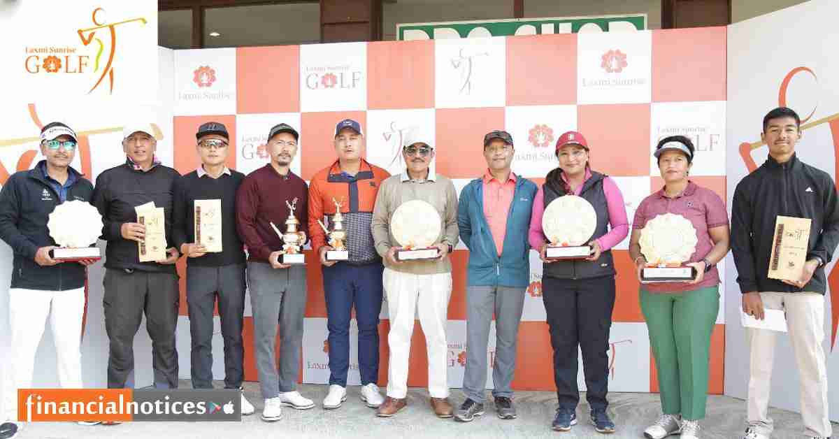 Laxmi Sunrise Bank Invitational Golf Tournament Crowns Norbu Tshiring Sherpa as Champion