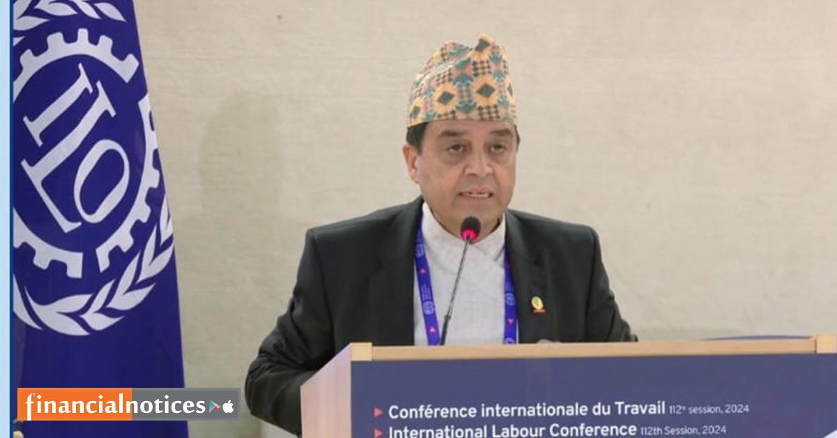 FNCCI President Dhakal Addresses 112th International Labour Conference, Calls for Investment in Nepal