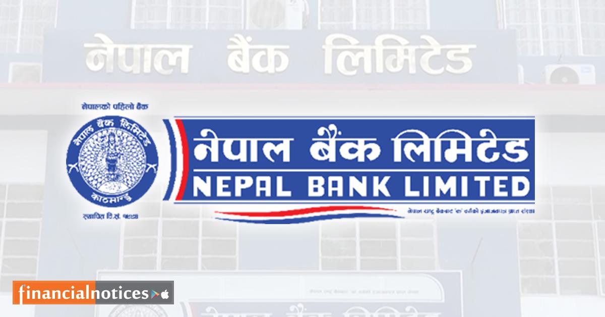 नेपाल बैंक लिमिटेडको उत्कृष्ट कर्जा योजनाहरू बजारमा
