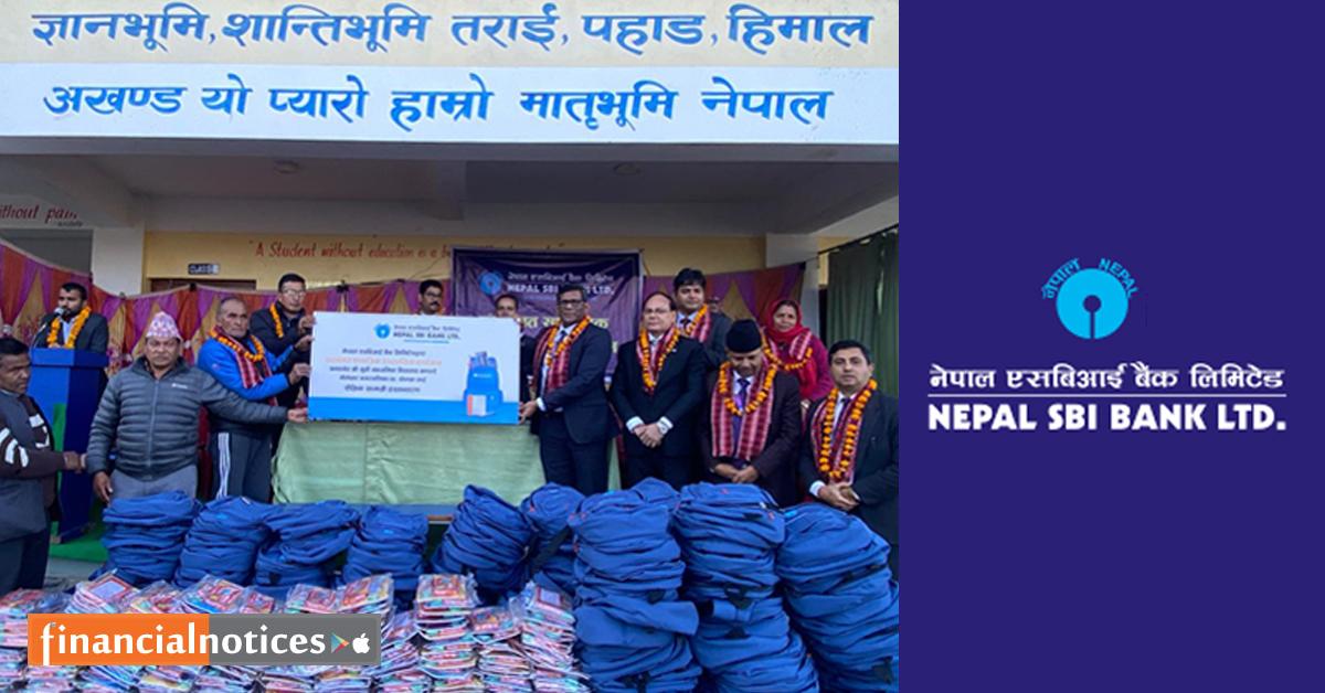 Nepal SBI Bank Boosts Education with CSR Donation at Shree Surke Secondary School, Dolakha