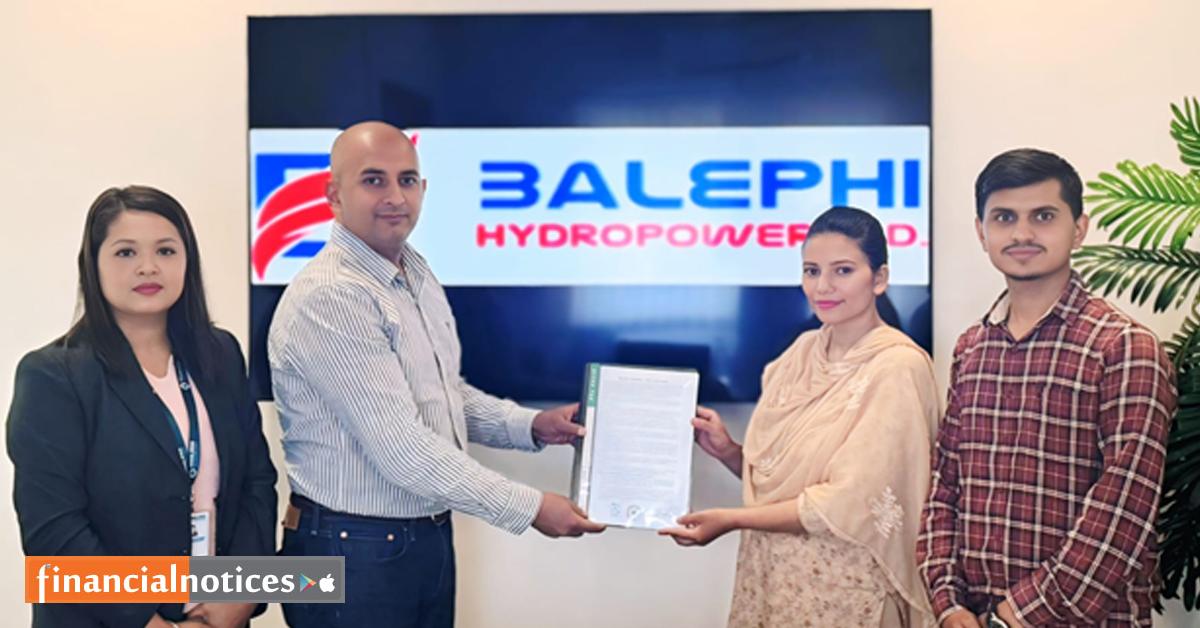 बलेफी हाईड्रोपावरको शेयर रजिष्ट्रार परिर्वतन सम्बन्धी सूचनामा शेयर रजिष्ट्रार हिमालयन इन्भेष्टमेन्ट बैंकर लिमिटेड नियुक्त