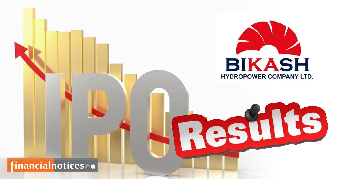 विकास हाइड्रोपावरको आईपीओ बाँडफाँट : २.९४ लाखले मात्र सेयर पाए, १७.४९ लाखको हात रित्तो