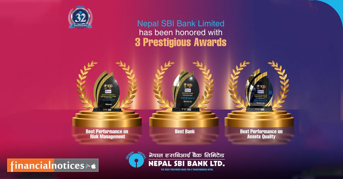 Nepal SBI Bank Secures Three Major Titles at Emerging Asia Banking Awards 2025