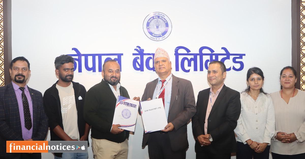 नेपाल बैंक र लिफ प्लस प्रा. लि. बीच सम्झौता 