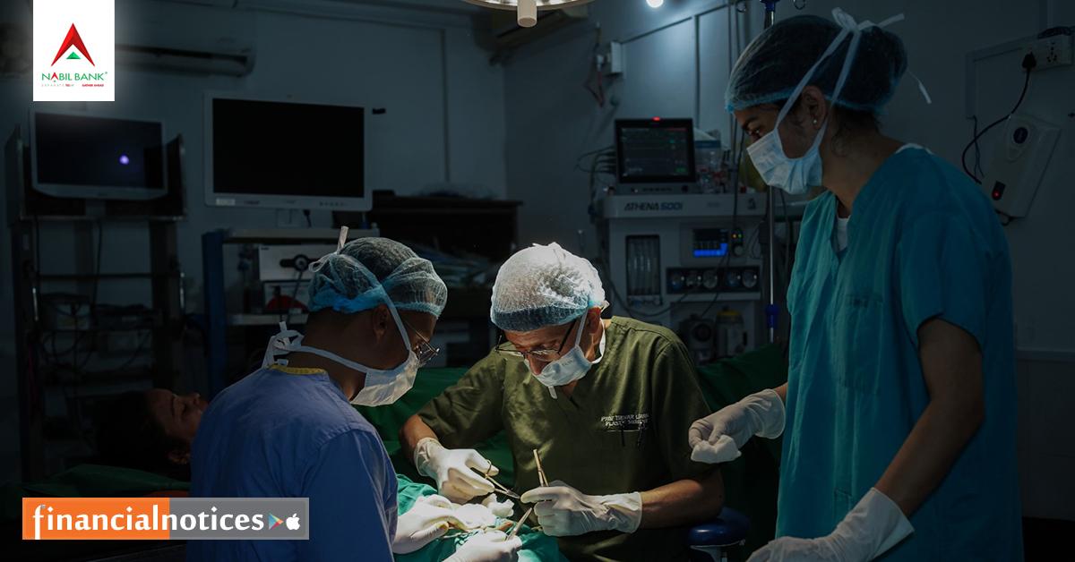 नबिल बैंकद्वारा निःशुल्क उपचार शिविर सम्पन्न, ६५ जना बिरामीले पाए उपचार सेवा