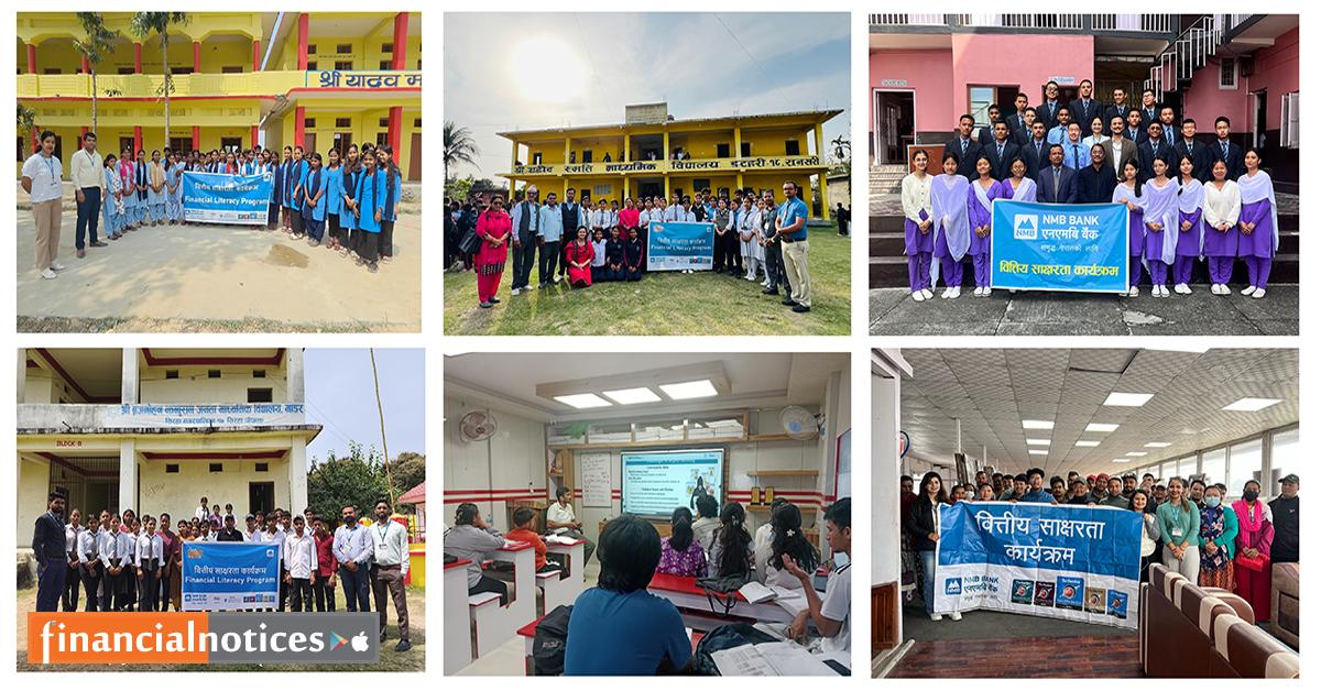 एनएमबि बैंकद्वारा ग्लोबल मनी वीक २०२६ को अवसरमा वित्तीय साक्षरता कार्यक्रम सम्पन्न