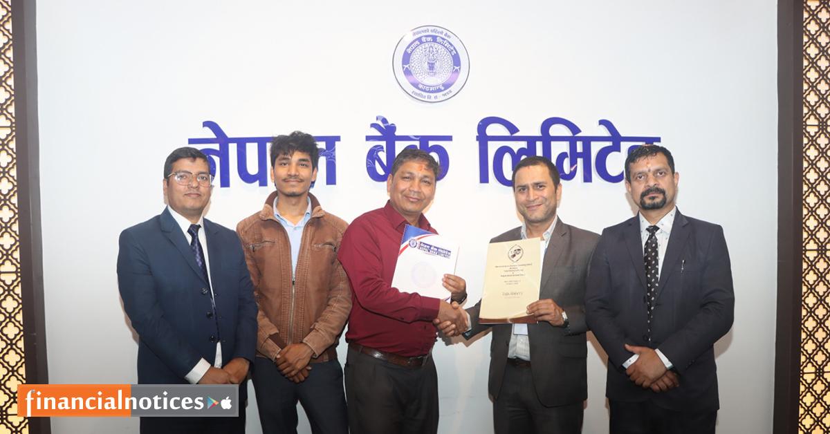 नेपाल बैंक र ताजा बेकरी उद्योग बीच सम्झौता 