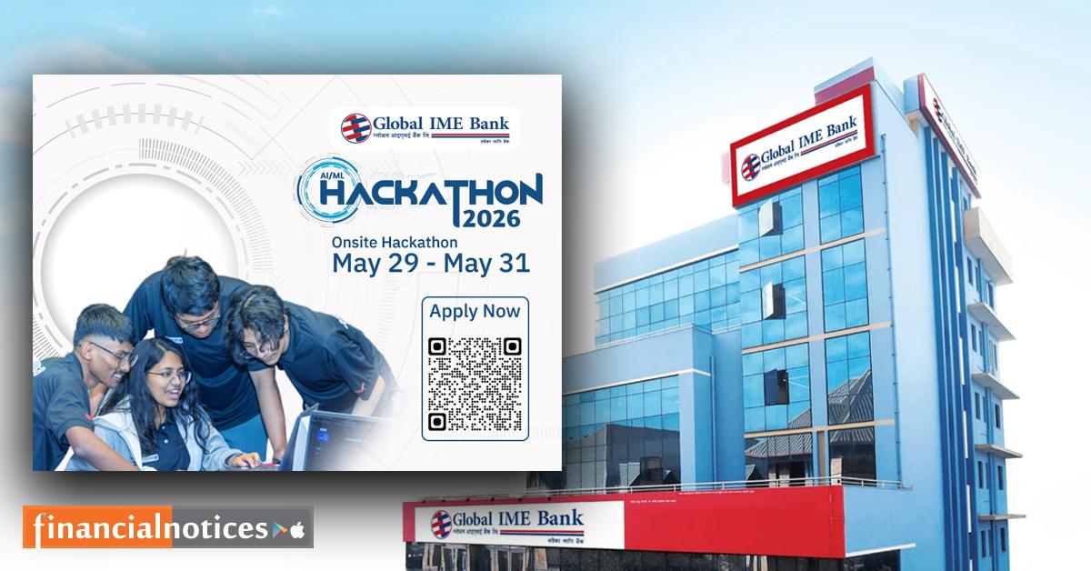 ग्लोबल आइएमई बैंकले दोश्रो संस्करणको ह्याकाथन आयोजना गर्ने, प्रतियोगिताको लागि आवेदन खुल्ला