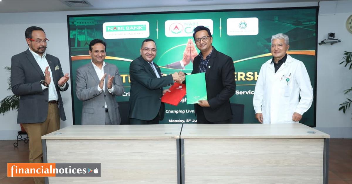गुणस्तरीय स्वास्थ्य सेवा विस्तार गर्ने उद्देश्यले नबिल बैंक र धुलिखेल अस्पतालबीच ६ करोड रुपैयाँको रणनीतिक साझेदारी