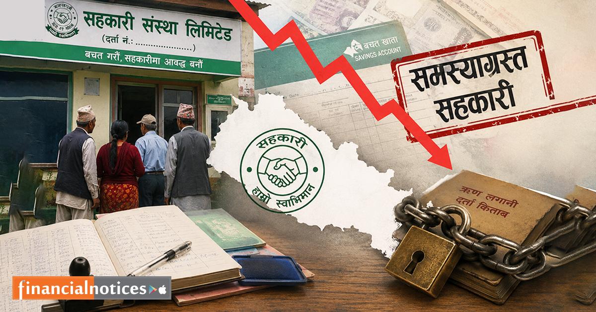 सहकारी ऋणीमाथि सरकारको कडा कदम: ऋण नतिरे बैंक खाता रोक्का हुने, १ करोडभन्दा बढी बचतकर्तालाई स्वघोषणा अनिवार्य