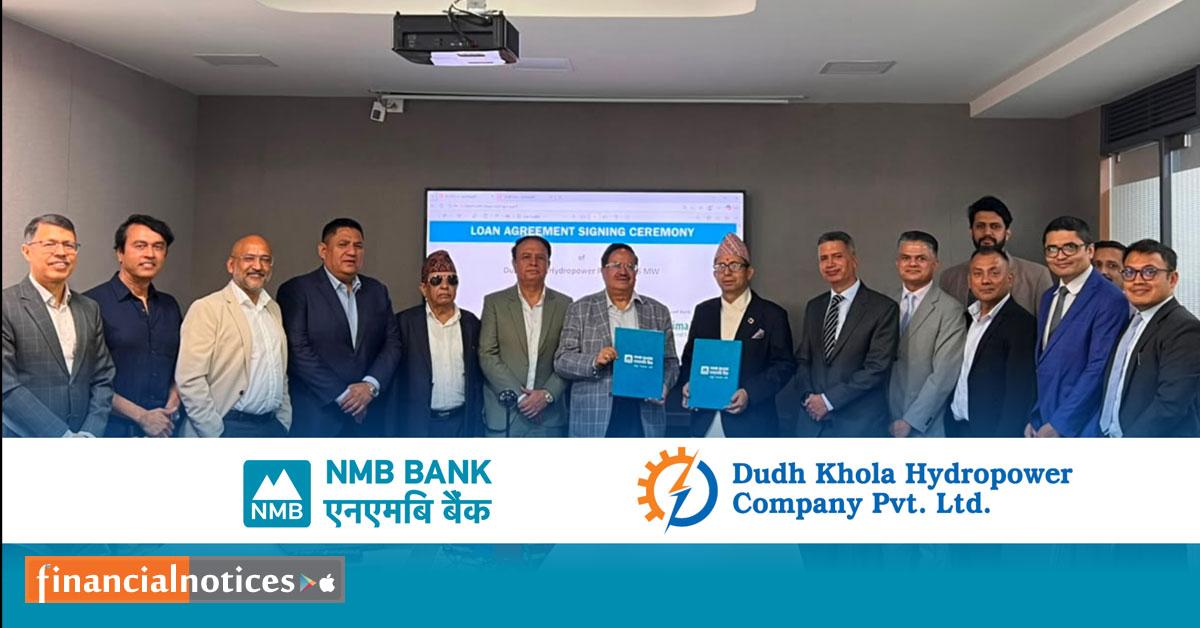 NMB Bank Leads Financial Closure of 65 MW Dudh Khola Hydropower Project