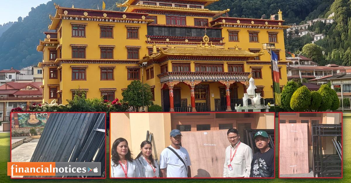 विपद्बाट प्रभावित परिवारका लागि प्रभु बैंकद्वारा पहेंलो गुम्बालाई सहयोग