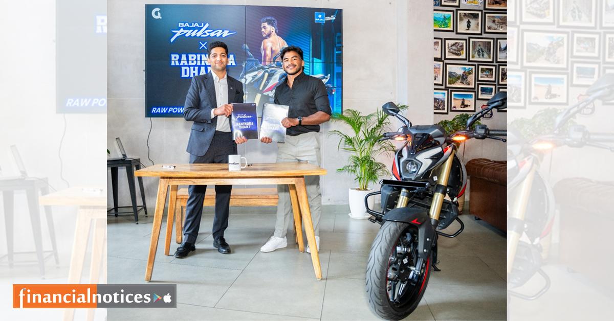 Bajaj Pulsar NS Appoints Rabindra Dhant as Brand Ambassador