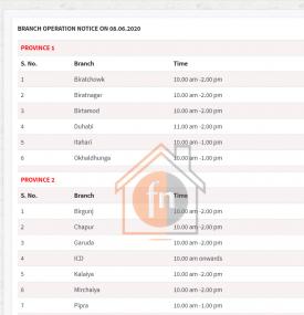 EBL Branch Opening Notice