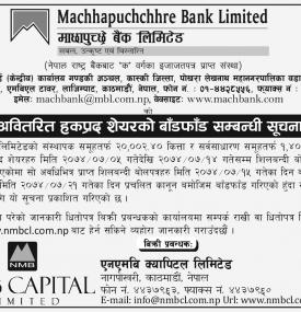 Right Share Allotment Notice