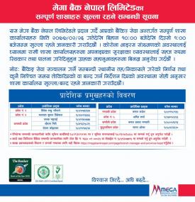 Mega Branch Opening Service