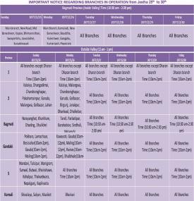 Civil Banking Hours Service