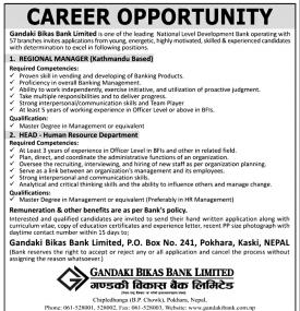 Career Opportunity 