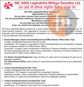 लघुवित्तमा कर्मचारी आवश्यकता