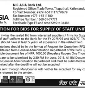 Invitation for bids