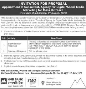 Invitation for Proposal