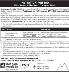 Invitation for Bids