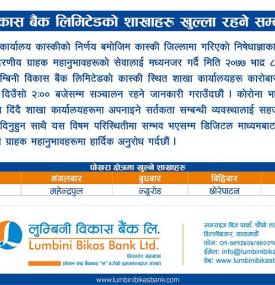 Branch Opening Notice (Pokhara)