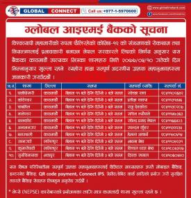 Global IME Banking Hours