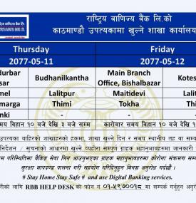 RBB Branch Opening Notice 