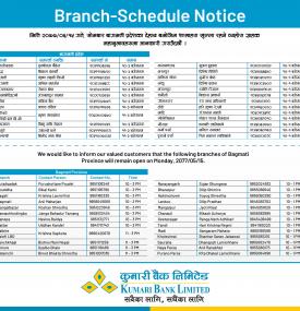 Kumari Banking Hours