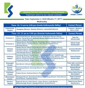 Kamana Branch Opening Notice