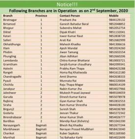 Century Branch Opening Notice