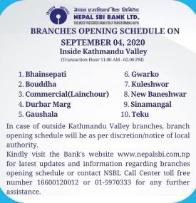 Branch Opening Notice (KTM Valley)