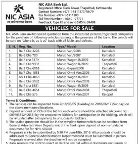 Vehicle for Sales