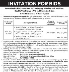 Invitation for Bids
