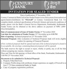 Invitation for Sealed Tender