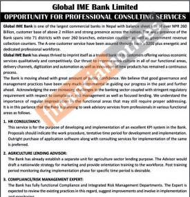 Banking Career -