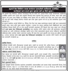 Loan Payments Notice