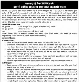 22nd Annual General Meeting