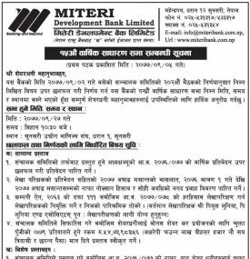 15th Annual General Meeting