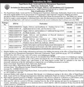 Invitation for Bids