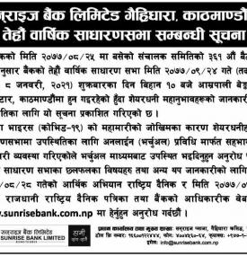 13th Annual General Meeting