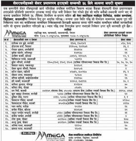 Share Certificate Lost Notice