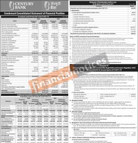 सेञ्चुरी बैंकको खुद नाफा ४६ करोड ६५ लाख रुपैयाँ - 2nd Quarterly Report -